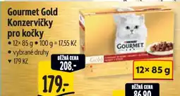 Albert Gourmet Gold konzervičky pro kočky nabídka