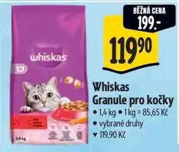 Albert Whiskas Granule pro kočky nabídka