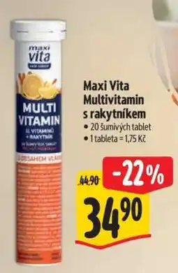 Albert Maxi Vita Multivitamin s rakytníkem nabídka