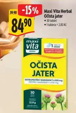 Albert Maxi Vita Herbal Očista jater nabídka