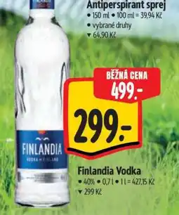 Albert Finlandia Vodka nabídka