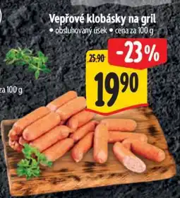 Albert Vepřové klobásky na gril nabídka