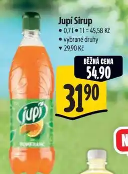 Albert Jupí sirup nabídka