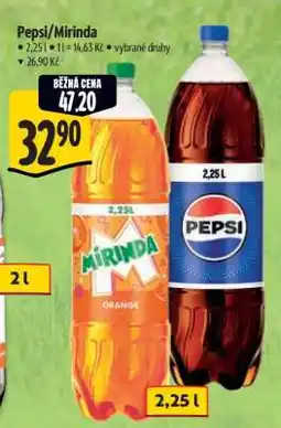 Albert Pepsi, Mirinda nabídka