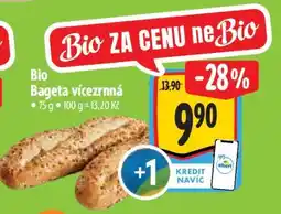 Albert Bio Bageta vícezrnná nabídka