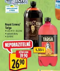 Albert ROYAL CROWN/ TARGA nabídka