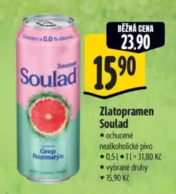 Albert Zlatopramen Soulad nabídka