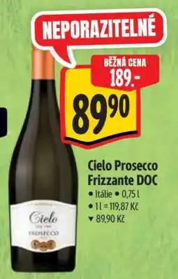 Albert Cielo Prosecco Frizzante DOC nabídka