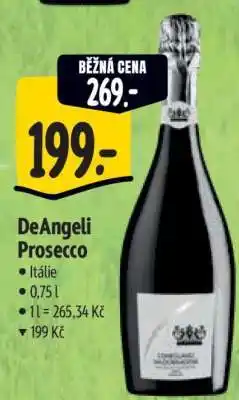 Albert DeAngeli Prosecco nabídka