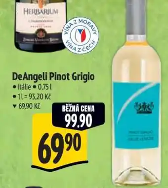 Albert DeAngeli Pinot Grigio nabídka