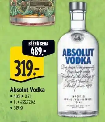 Albert Absolut Vodka nabídka