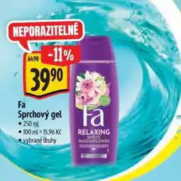 Albert Fa sprchový gel nabídka