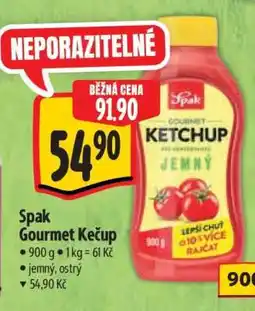 Albert Spak Gourmet kečup nabídka