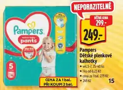 Albert Pampers Dětské plenkové kalhotky nabídka