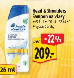 Albert Head&Shoulders šampon na vlasy nabídka