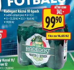 Albert Radegast Rázná 10 6pack nabídka