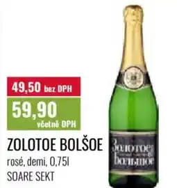 Ratio Zolotoe bolšoe rosé, demi nabídka