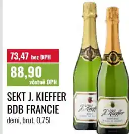 Ratio Sekt j. kieffer bdb francie nabídka