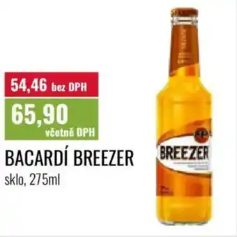 Ratio Bacardí breezer nabídka