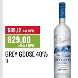 Ratio Grey goose 40% nabídka