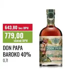 Ratio Don papa baroko 40% nabídka