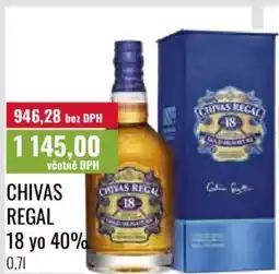 Ratio CHIVAS REGAL 18 yo 40% nabídka