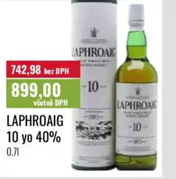 Ratio LAPHROAIG 10 yo 40% nabídka
