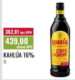 Ratio KAHLÚA 16% nabídka