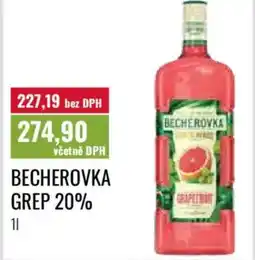 Ratio Becherovka grep 20% nabídka