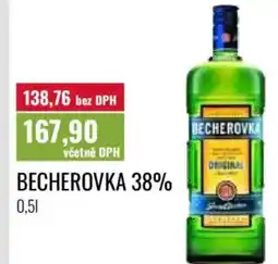 Ratio Becherovka 38% nabídka