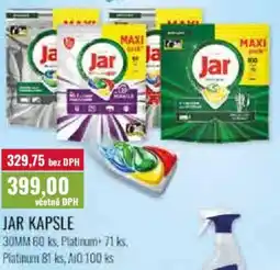 Ratio Jar kapsle nabídka