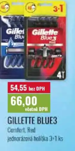Ratio GILLETTE BLUE3 nabídka