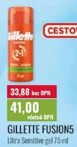 Ratio GILLETTE Fusion5 nabídka