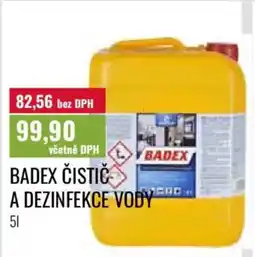 Ratio Badex čistič a dezinfekce vody nabídka