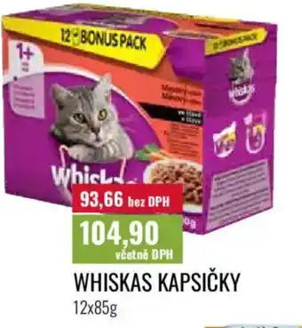 Ratio Whiskas kapsičky nabídka