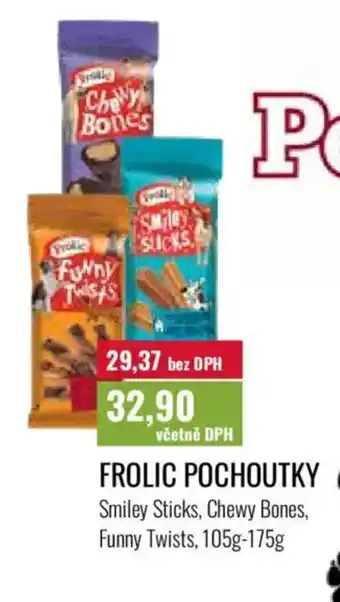 Ratio Frolic pochoutky nabídka