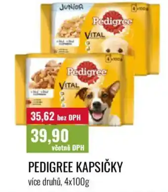 Ratio Pedigree kapsičky nabídka