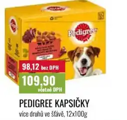 Ratio Pedigree kapsičky nabídka