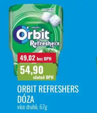 Ratio Orbit refreshers dóza nabídka