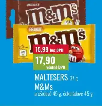 Ratio Maltesers M&Ms nabídka