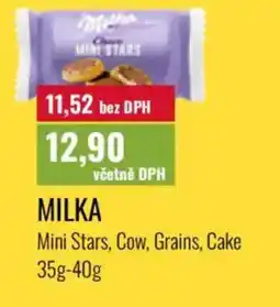 Ratio MILKA nabídka