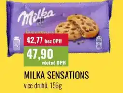 Ratio Milka sensations nabídka