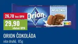 Ratio Orion čokoláda nabídka