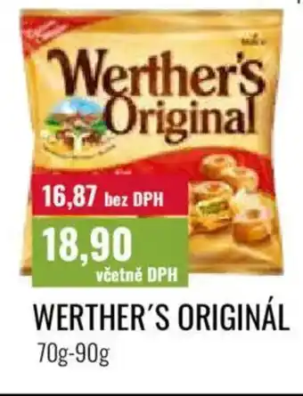Ratio Werther's originál nabídka