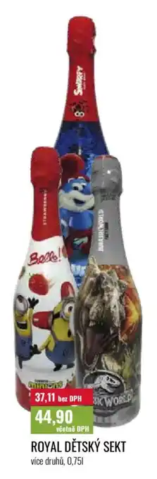 Ratio Royal dětský sekt nabídka