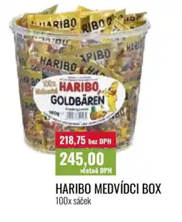 Ratio Haribo medvídci box nabídka