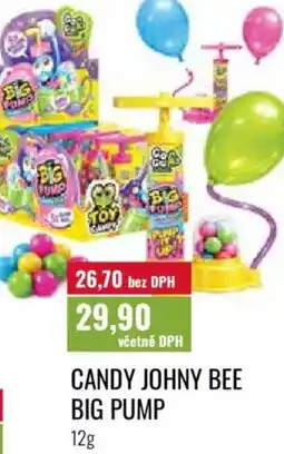 Ratio Candy johny bee big pump nabídka