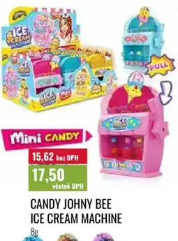 Ratio Candy johny bee ice cream machine nabídka
