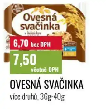 Ratio Ovesná svačinka nabídka