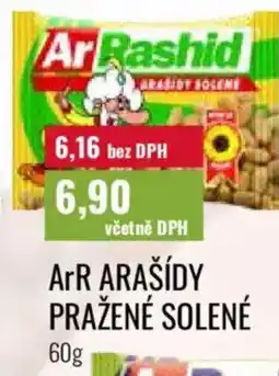 Ratio ArR arašídy pražené solené nabídka